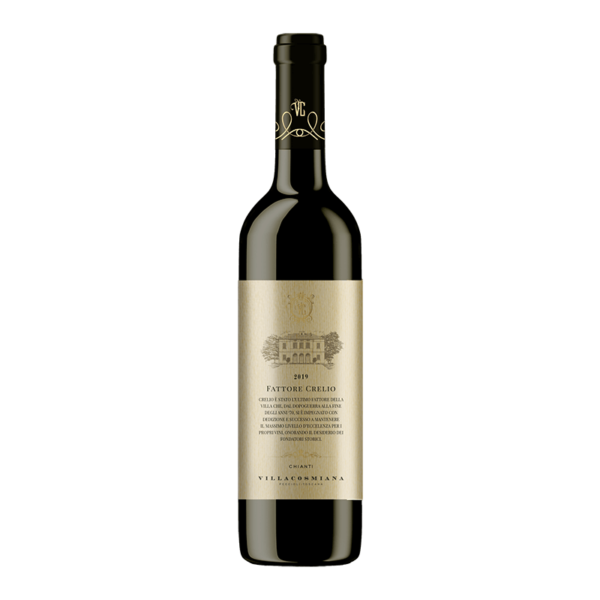 Villa Cosmiana’s Chianti is more refined and sophisticated than a traditional Chianti; it is produced from carefully selected Sangiovese grapes enriched by Merlot and vinified in stainless-steel tanks.