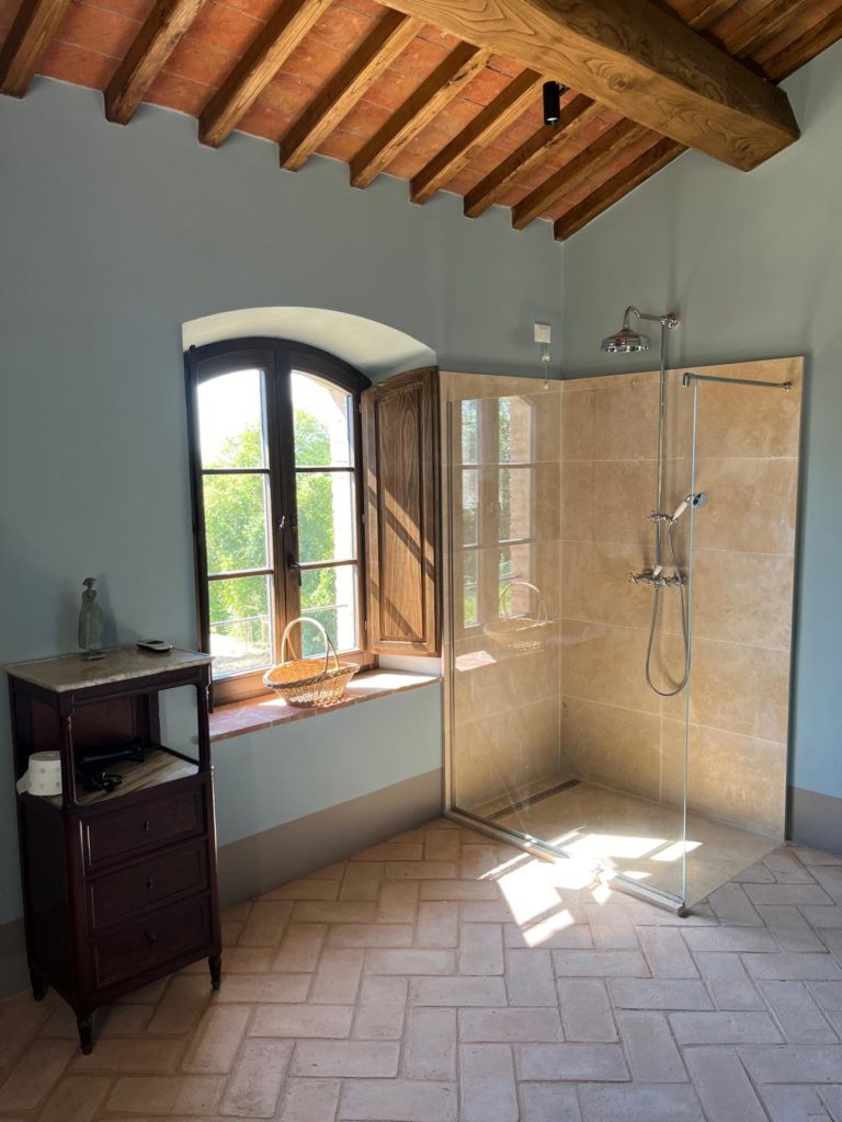 La Casina, la salle de bain