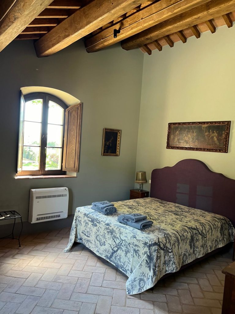 La Casina, la chambre